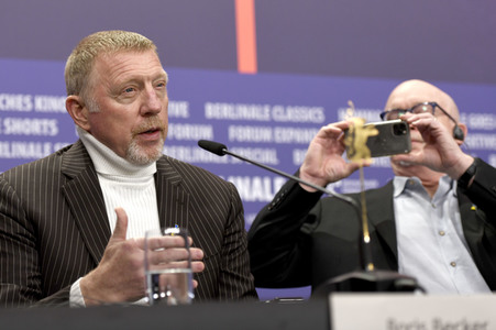 Pressekonferenz 'Boom! Boom! The World vs. Boris Becker', Berlinale 2023