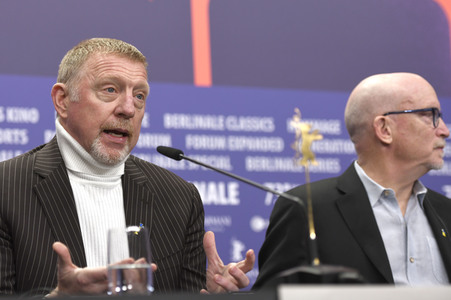 Pressekonferenz 'Boom! Boom! The World vs. Boris Becker', Berlinale 2023