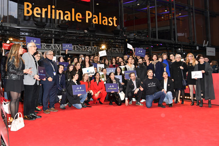 Demonstration der Solidarität mit den Menschen im Iran, Berlinale 2023