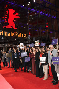 Demonstration der Solidarität mit den Menschen im Iran, Berlinale 2023
