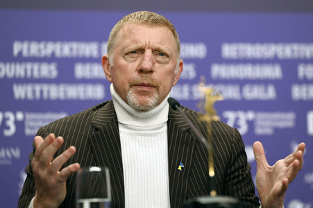Pressekonferenz 'Boom! Boom! The World vs. Boris Becker', Berlinale 2023