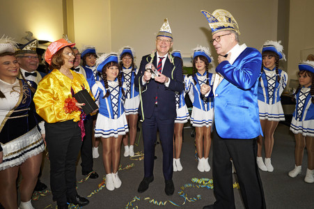 Rosenmontag in der Staatskanzlei Hannover