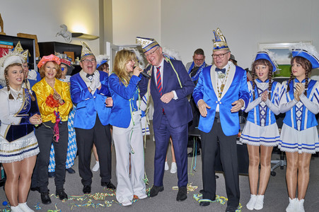 Rosenmontag in der Staatskanzlei Hannover