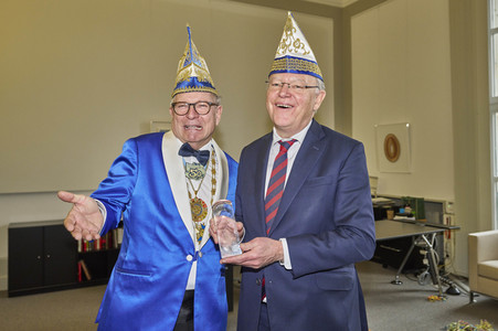 Rosenmontag in der Staatskanzlei Hannover
