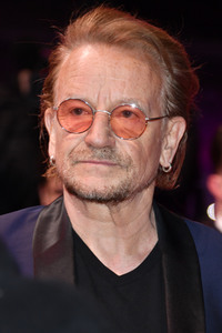 Adam Clayton und Bono von U2 auf der Berlinale 2023