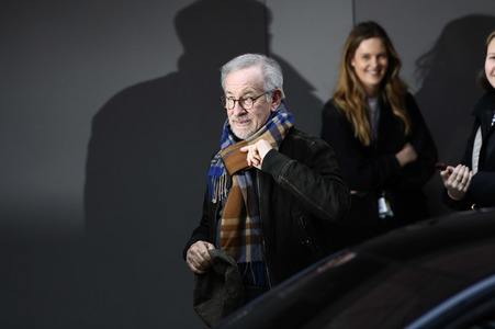 Steven Spielberg bei der Ankunft am Grand Hyatt Hotel, Berlinale 2023