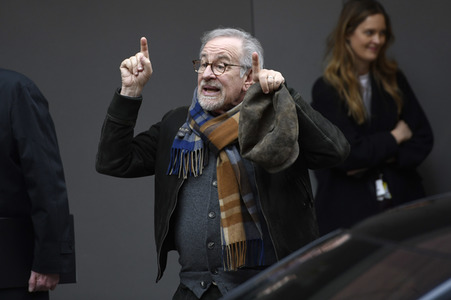 Steven Spielberg bei der Ankunft am Grand Hyatt Hotel, Berlinale 2023