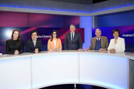 Talkshow 'maischberger' in Berlin