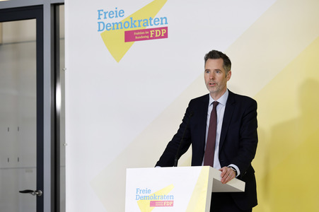 Statement des FDP-Fraktionsvorsitzenden Christian Dürr in Berlin