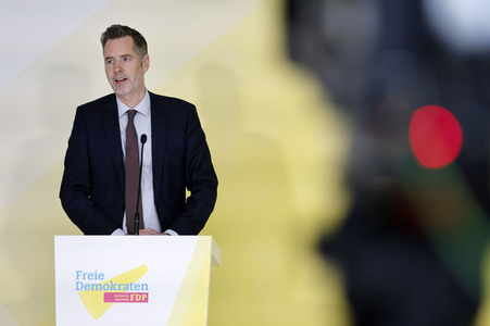 Statement des FDP-Fraktionsvorsitzenden Christian Dürr in Berlin