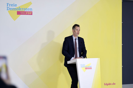 Statement des FDP-Fraktionsvorsitzenden Christian Dürr in Berlin