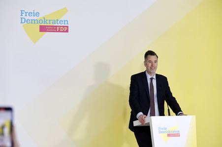 Statement des FDP-Fraktionsvorsitzenden Christian Dürr in Berlin