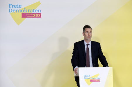 Statement des FDP-Fraktionsvorsitzenden Christian Dürr in Berlin