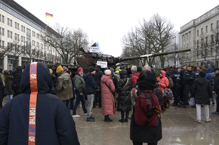 Friedensdemo in Berlin