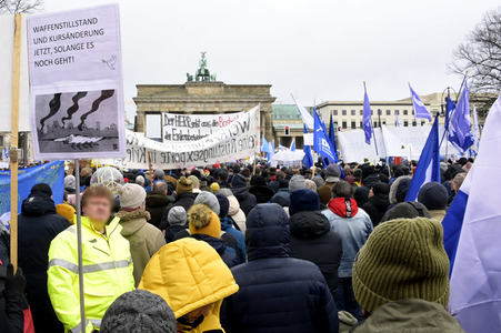 Friedensdemo in Berlin