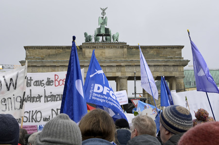 Friedensdemo in Berlin