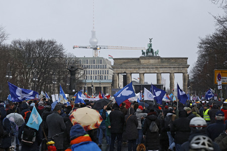 Friedensdemo in Berlin