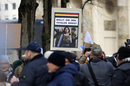 Friedensdemo in Berlin