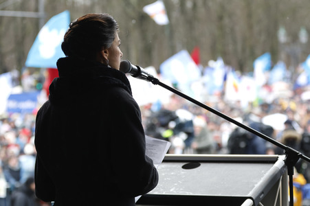 Friedensdemo in Berlin
