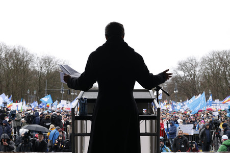 Friedensdemo in Berlin