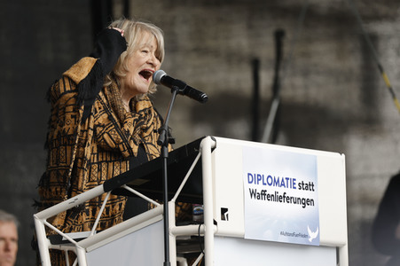Friedensdemo in Berlin