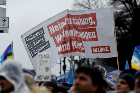 Friedensdemo in Berlin