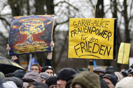 Friedensdemo in Berlin