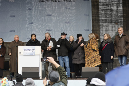 Friedensdemo in Berlin