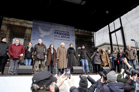 Friedensdemo in Berlin