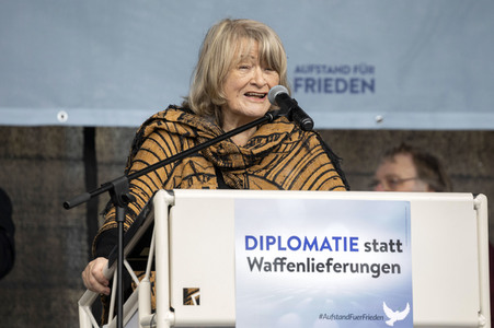 Friedensdemo in Berlin