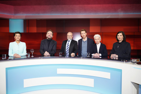 Talkshow 'hart aber fair' in Berlin