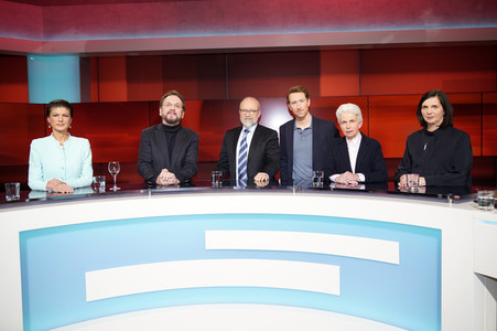 Talkshow 'hart aber fair' in Berlin