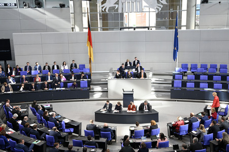 87. Sitzung des Deutschen Bundestages in Berlin