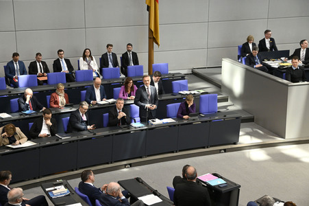 87. Sitzung des Deutschen Bundestages in Berlin