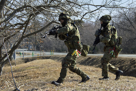 Militärübung 'Dharma Guardian 22' in Takashima