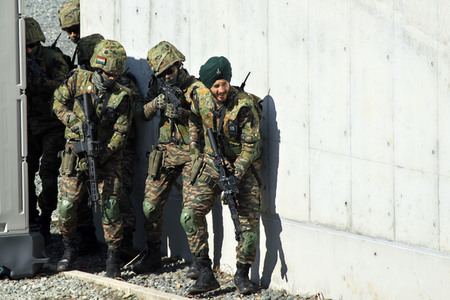 Militärübung 'Dharma Guardian 22' in Takashima