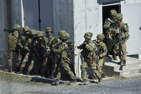 Militärübung 'Dharma Guardian 22' in Takashima