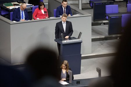 88. Sitzung des Deutschen Bundestages in Berlin