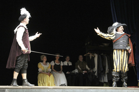 Theaterprobe 'Vorhang auf für Cyrano' in Hamburg