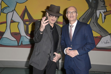 Ausstellungseröffnung in Anwesenheit von Udo Lindenberg im Bundesrat in Berlin