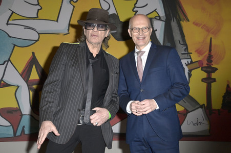 Ausstellungseröffnung in Anwesenheit von Udo Lindenberg im Bundesrat in Berlin