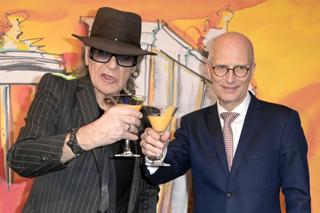 Ausstellungseröffnung in Anwesenheit von Udo Lindenberg im Bundesrat in Berlin