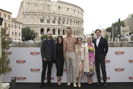 Photocall 'Shazam! Fury of the Gods' in Rom