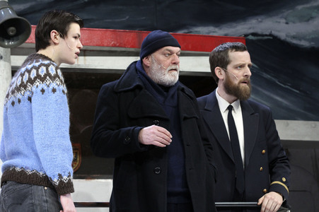 Theaterprobe 'Dat Füerschipp' in Hamburg