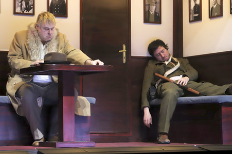 Theaterprobe 'Dat Füerschipp' in Hamburg