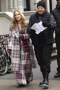 Dreharbeiten 'And Just Like That …' in New York