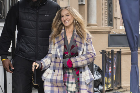 Dreharbeiten 'And Just Like That …' in New York