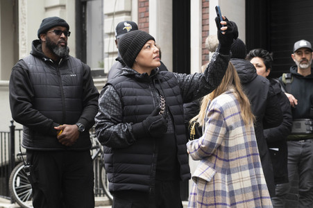 Dreharbeiten 'And Just Like That …' in New York