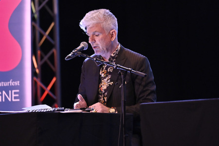 Heinz Strunk auf der lit.Cologne 2023 in Köln