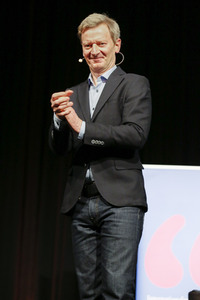 Annette Frier und Michael Kessler auf der lit.Cologne 2023 in Köln